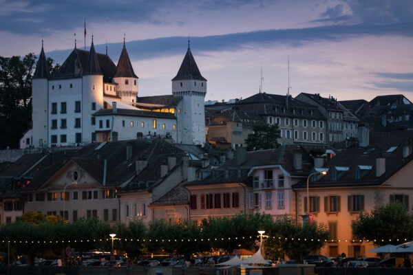 nyon cityscape Vaud suisse canton chateau cote riviere swiss